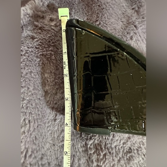 NIB Lisa Vicky Adore-V Black Wedge Sandals Size W8 - Picture 8 of 8